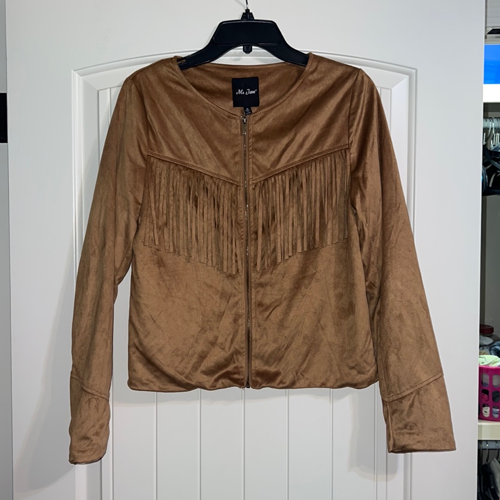 Fringe Zip Jacket